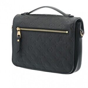 Louis Vuitton Metis Leather Empreinte Noir Black Pochette Handbag